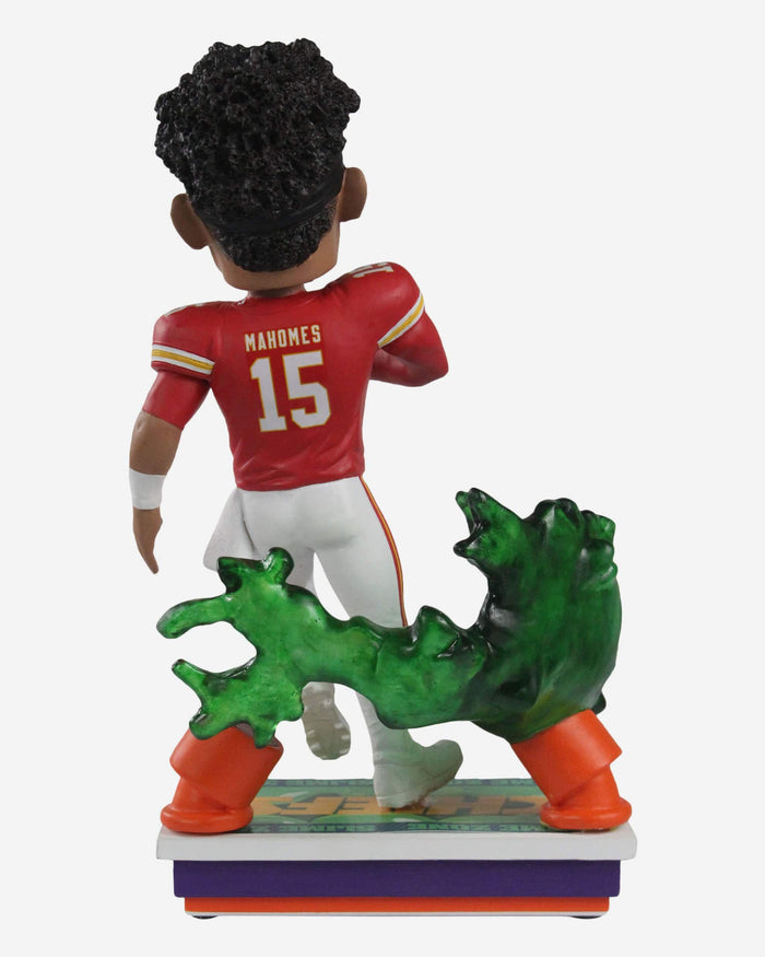 Patrick Mahomes Kansas City Chiefs Slime Zone Bobblehead FOCO - FOCO.com