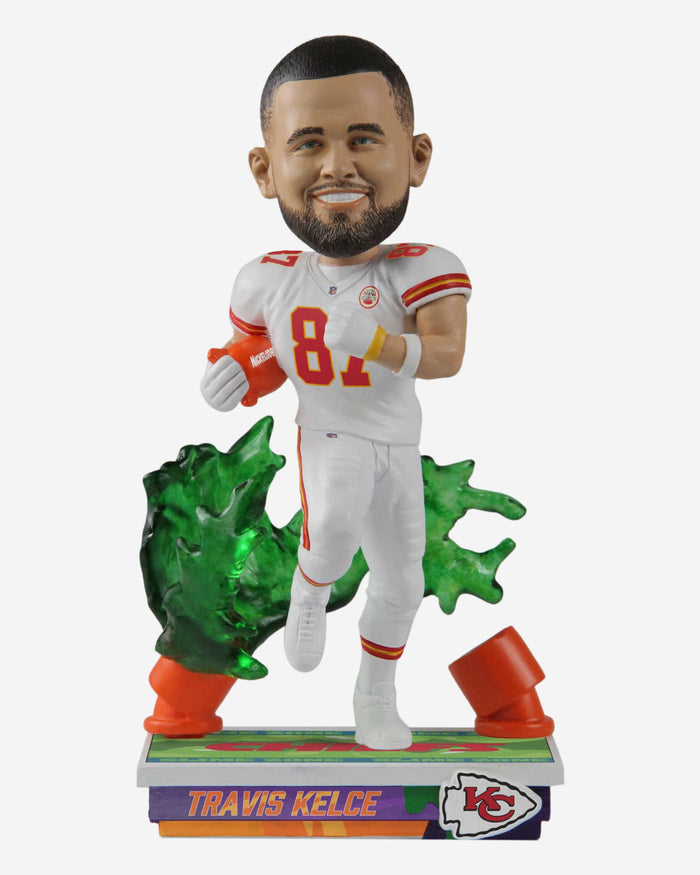 Travis Kelce Kansas City Chiefs Slime Zone Bobblehead FOCO - FOCO.com