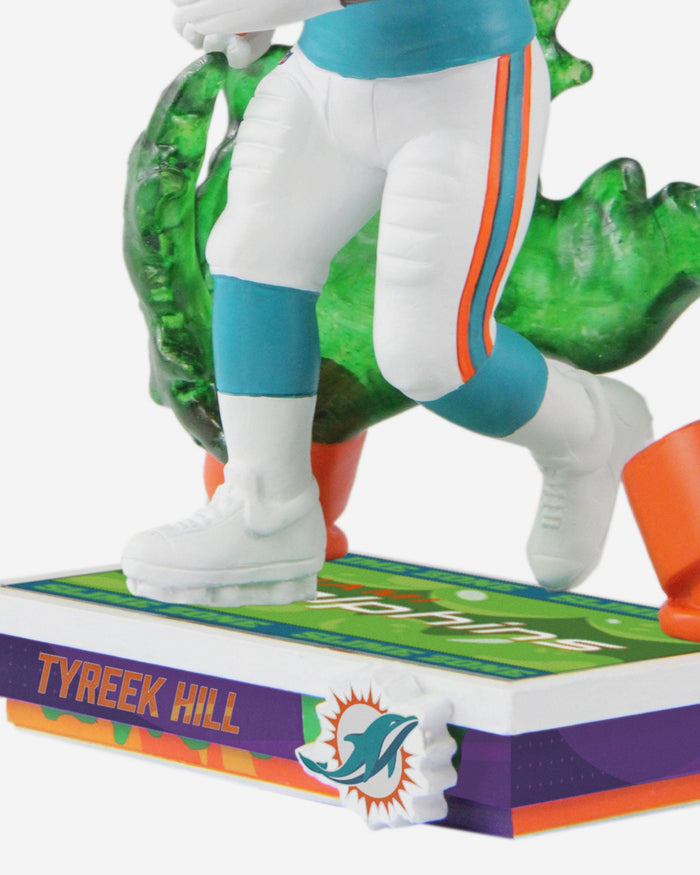 Tyreek Hill Miami Dolphins Slime Zone Bobblehead FOCO - FOCO.com