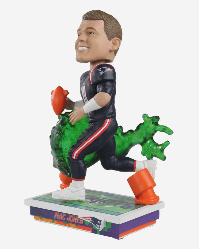 Mac Jones New England Patriots Slime Zone Bobblehead FOCO - FOCO.com