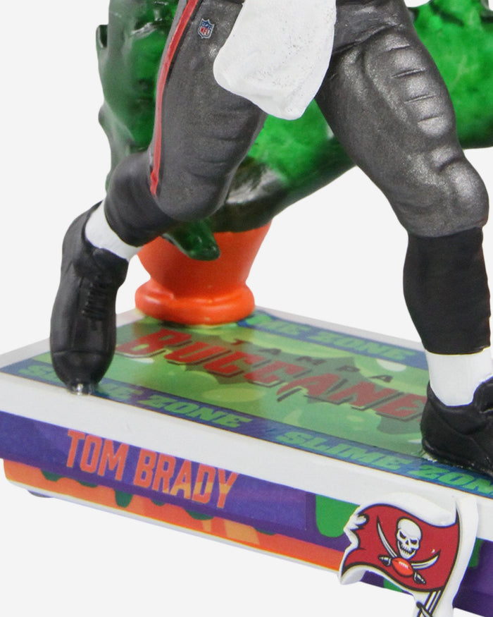 Tom Brady Tampa Bay Buccaneers Slime Zone Bobblehead FOCO - FOCO.com