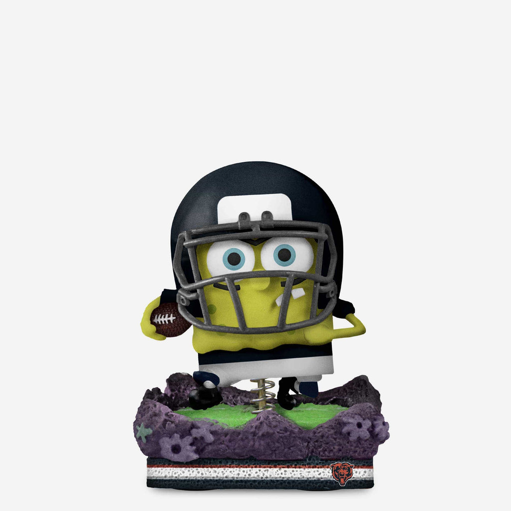 Chicago Bears SpongeBob SquarePants Gridiron Great Bobblehead FOCO - FOCO.com