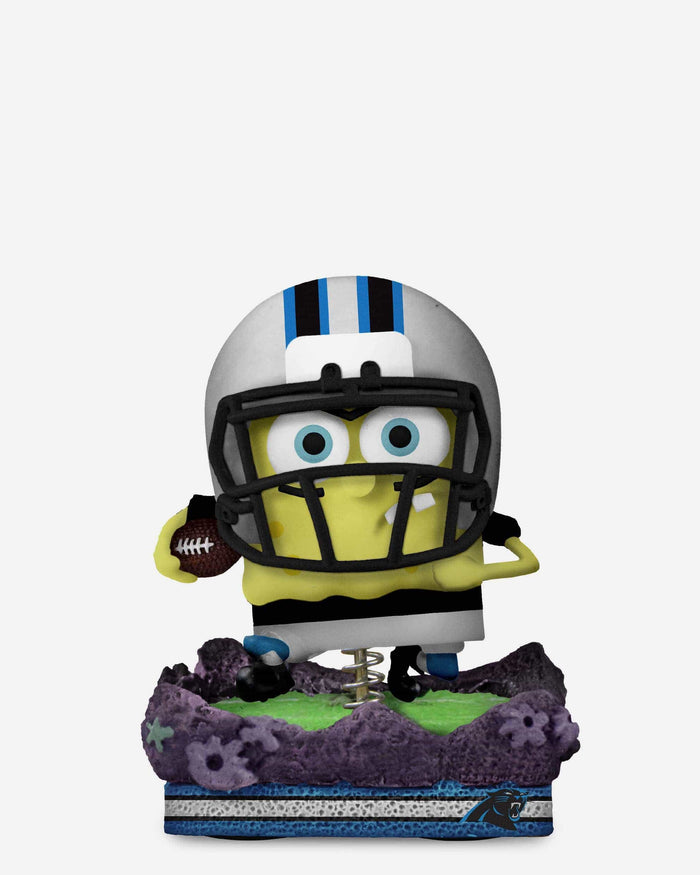 Carolina Panthers SpongeBob SquarePants Gridiron Great Bobblehead FOCO - FOCO.com