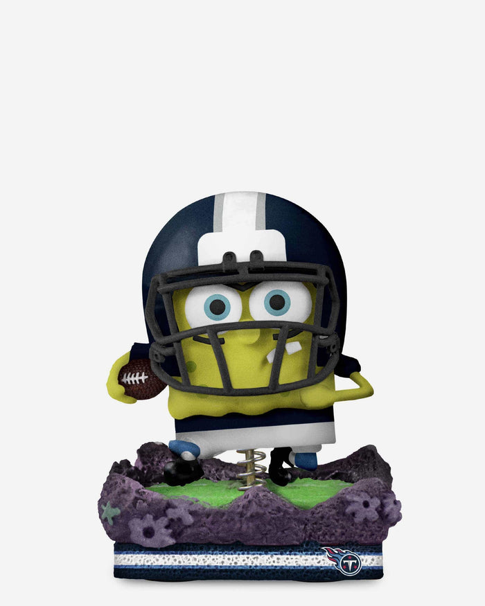 Tennessee Titans SpongeBob SquarePants Gridiron Great Bobblehead FOCO - FOCO.com