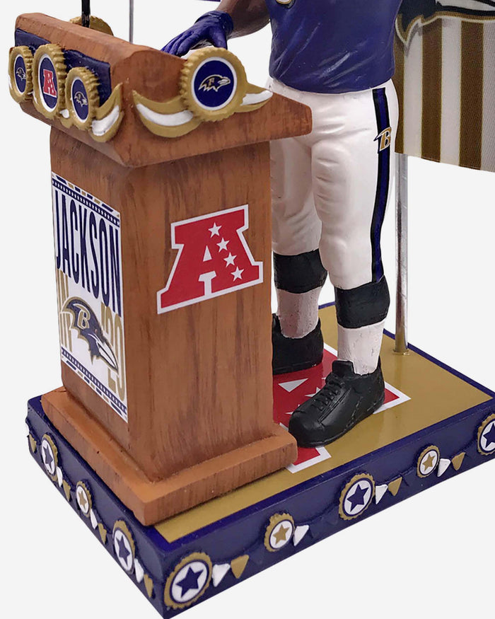 Lamar Jackson Baltimore Ravens Swing Vote Series Bobblehead FOCO - FOCO.com