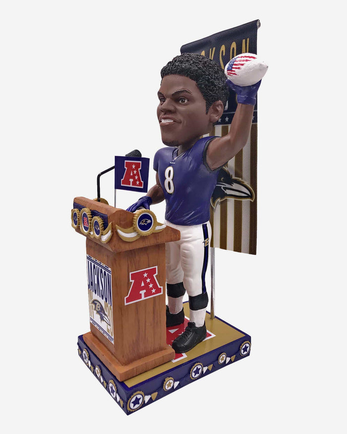 Lamar Jackson Baltimore Ravens Swing Vote Series Bobblehead FOCO - FOCO.com