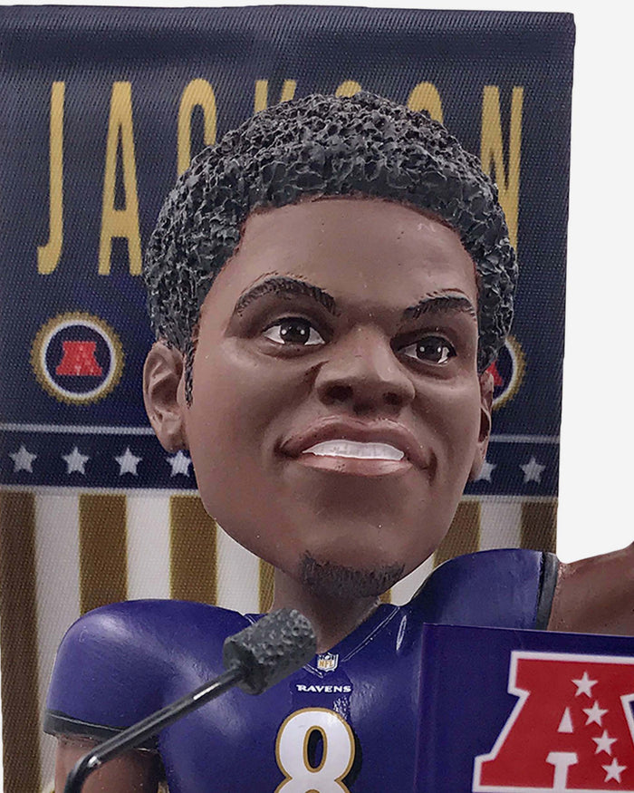 Lamar Jackson Baltimore Ravens Swing Vote Series Bobblehead FOCO - FOCO.com