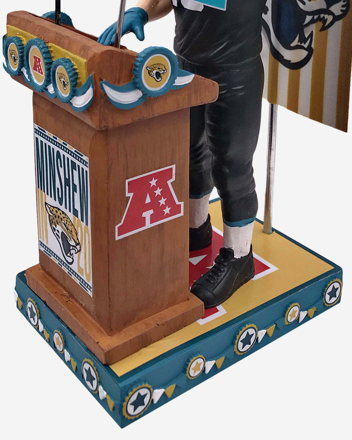 Gardner Minshew Jacksonville Jaguars Swing Vote Series Bobblehead FOCO - FOCO.com