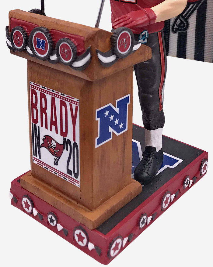 Tom Brady Tampa Bay Buccaneers Swing Vote Series Bobblehead FOCO - FOCO.com