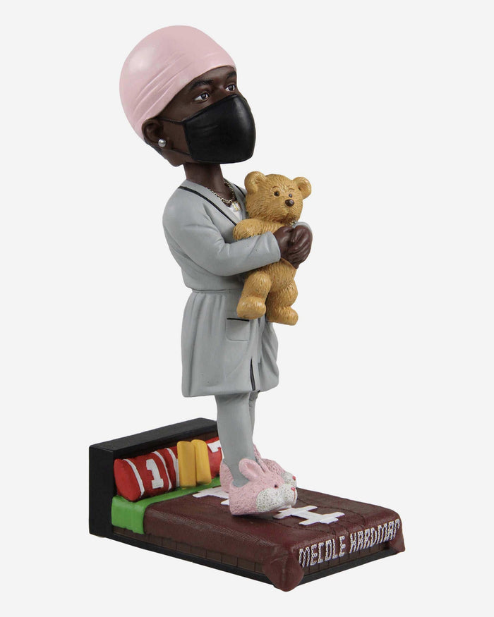 Mecole Hardman Kansas City Chiefs Teddy Bear Pregame Bobblehead FOCO - FOCO.com