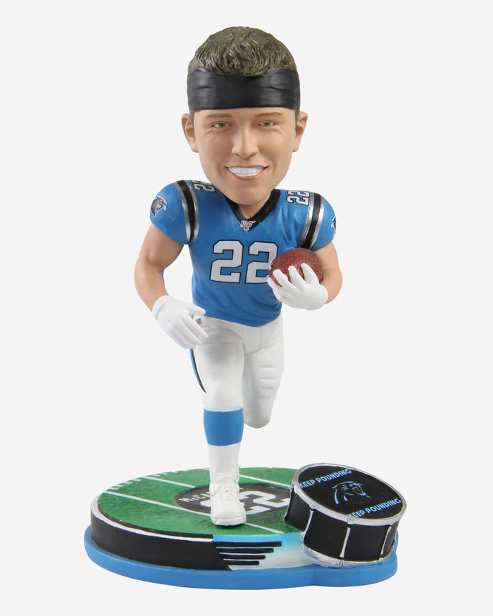 Christian McCaffrey Carolina Panthers Thematic Bobblehead FOCO - FOCO.com