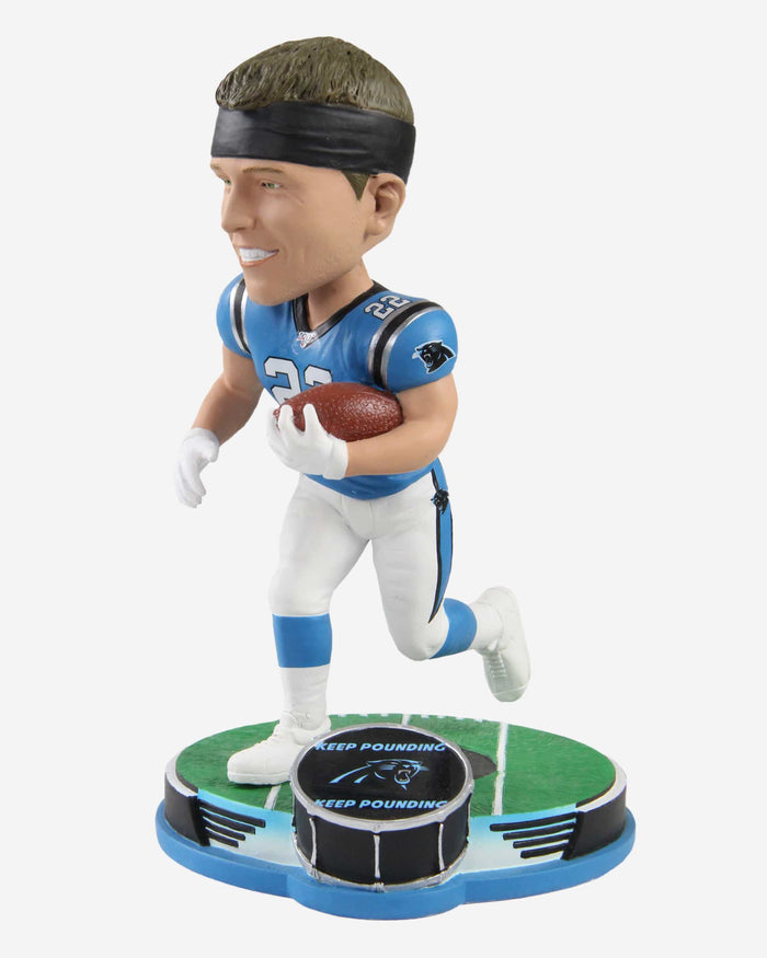 Christian McCaffrey Carolina Panthers Thematic Bobblehead FOCO - FOCO.com