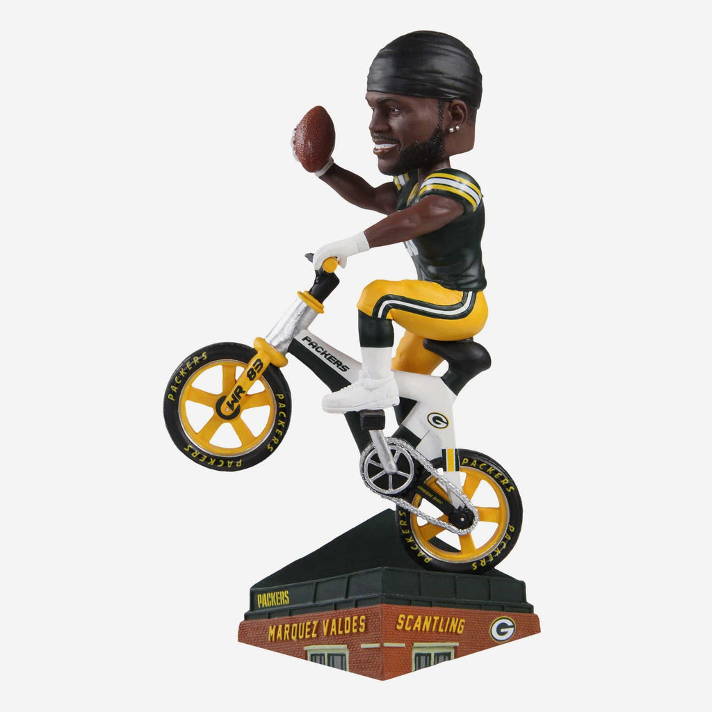 Marquez Valdes-Scantling Green Bay Packers Thematic Bobblehead FOCO - FOCO.com