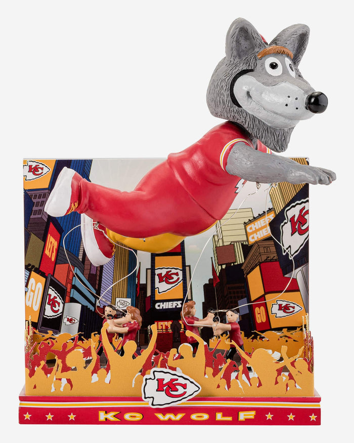 KC Wolf Kansas City Chiefs Thanksgiving Mascot Bobblehead FOCO - FOCO.com