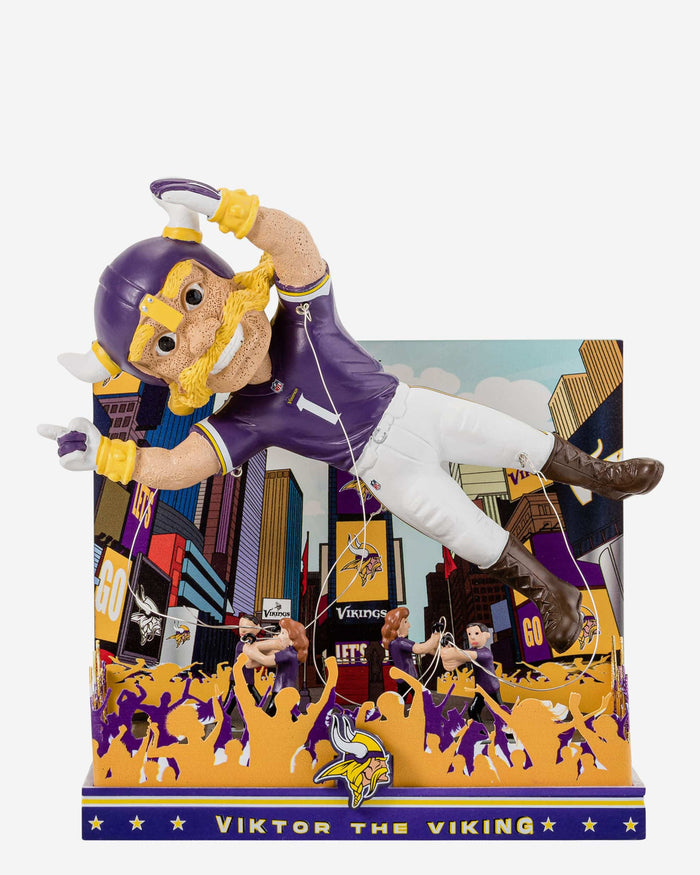 Viktor The Viking Minnesota Vikings Thanksgiving Mascot Bobblehead FOCO - FOCO.com