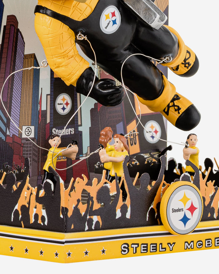 Steely McBeam Pittsburgh Steelers Thanksgiving Mascot Bobblehead FOCO - FOCO.com