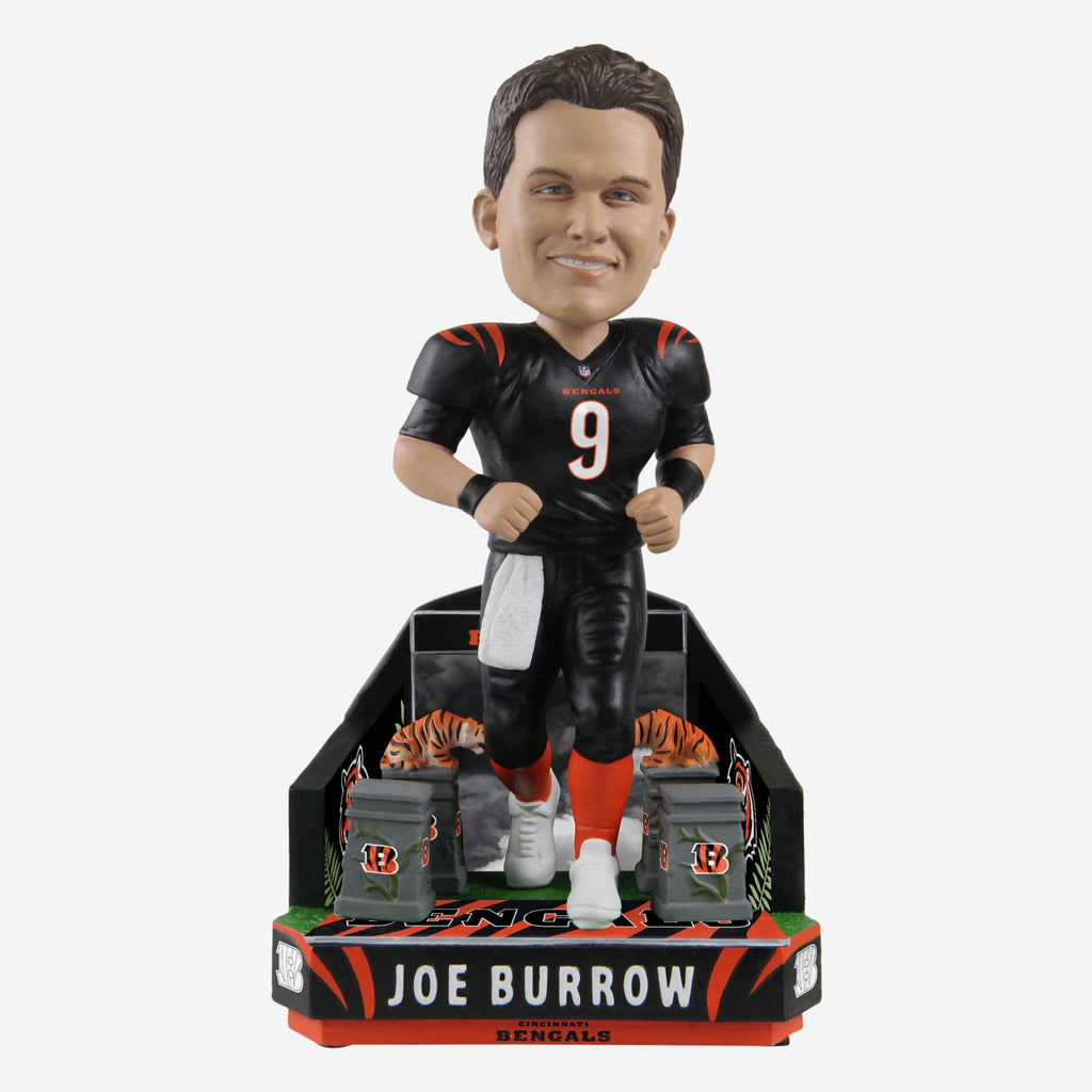 Joe Burrow Cincinnati Bengals Pregame Tunnel Entrance Bobblehead FOCO - FOCO.com
