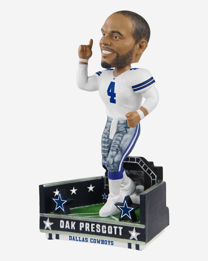 Dak Prescott Dallas Cowboys Pregame Tunnel Entrance Bobblehead FOCO - FOCO.com