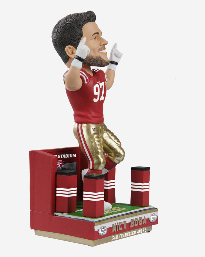 Nick Bosa San Francisco 49ers Tunnel Entrance Bobblehead FOCO - FOCO.com