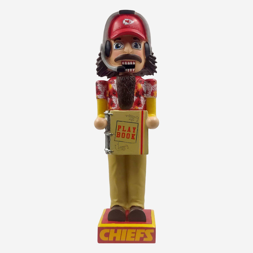 Kansas City Chiefs Thematic Nutcracker Bobblehead FOCO - FOCO.com