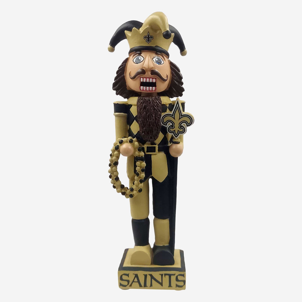 New Orleans Saints Thematic Nutcracker Bobblehead FOCO - FOCO.com