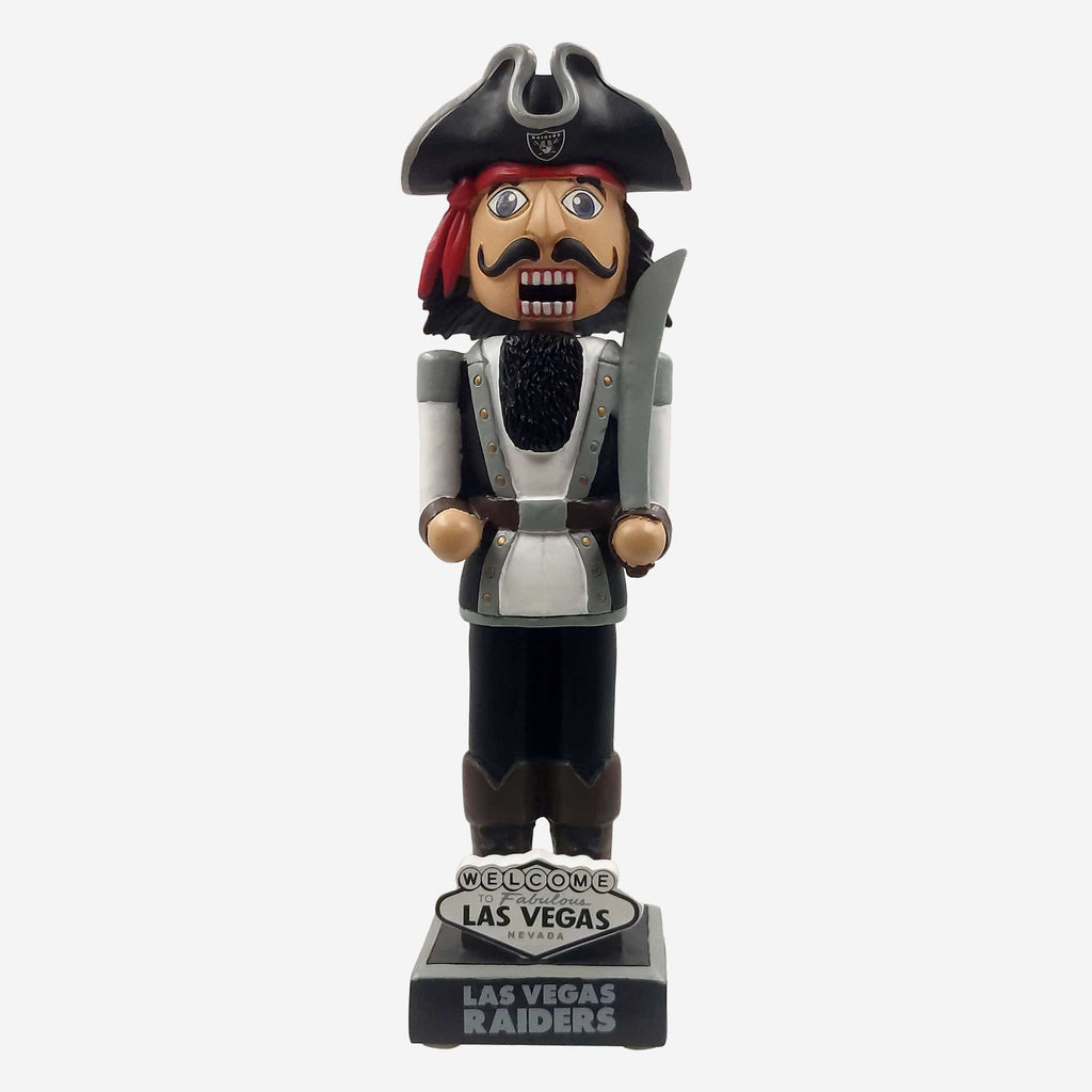 Las Vegas Raiders Thematic Nutcracker Bobblehead FOCO - FOCO.com