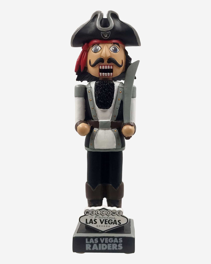 Las Vegas Raiders Thematic Nutcracker Bobblehead FOCO - FOCO.com