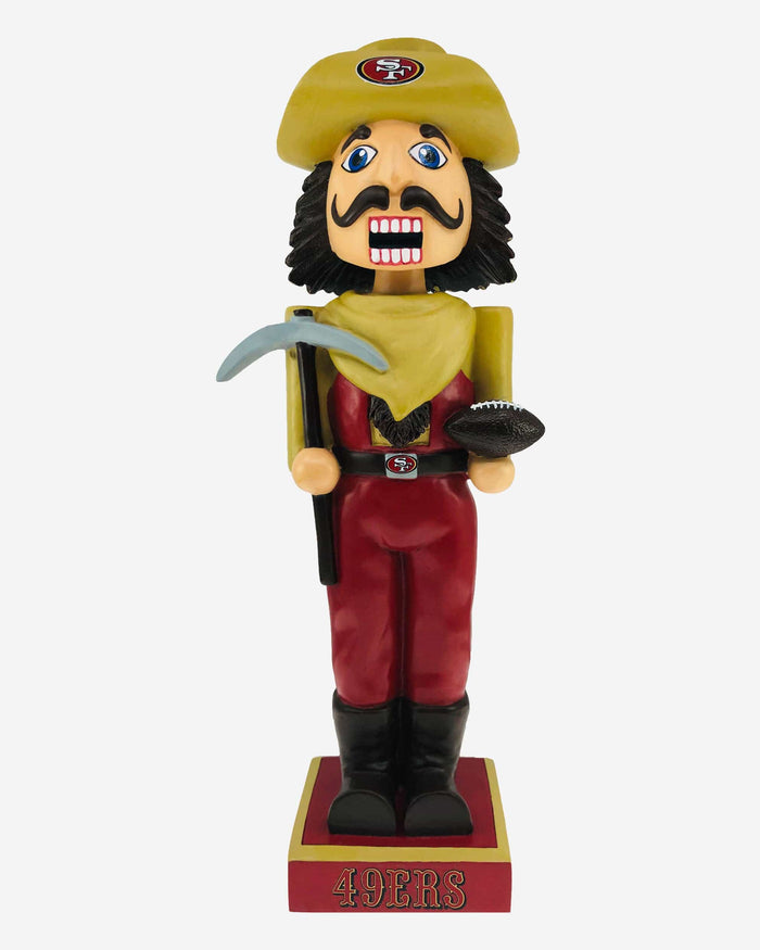 San Francisco 49ers Thematic Nutcracker Bobblehead FOCO - FOCO.com