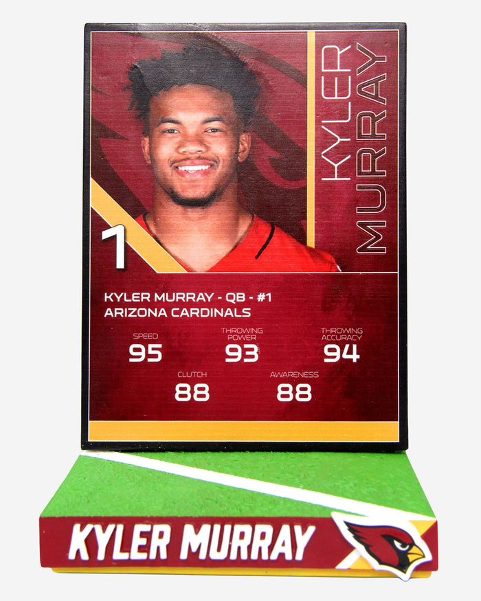 Kyler Murray Arizona Cardinals Ratings Card Bobblehead FOCO - FOCO.com