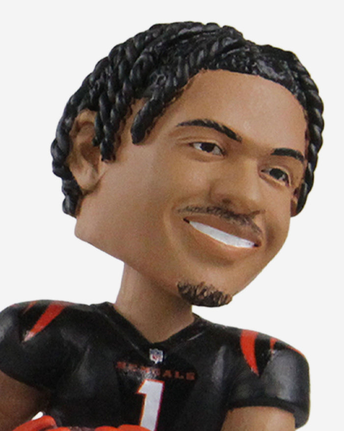 Joe Burrow & Joe Mixon & Ja'Marr Chase Cincinnati Bengals Triple Bobblehead FOCO - FOCO.com