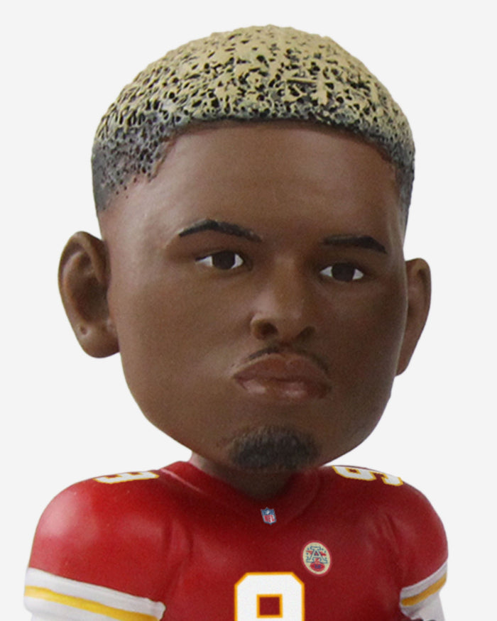 Patrick Mahomes & Travis Kelce & Juju Smith-Schuster Kansas City Chiefs Triple Bobblehead FOCO - FOCO.com