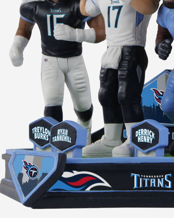 Ryan Tannehill & Derrick Henry & Treylon Burks Tennessee Titans Triple Bobblehead FOCO - FOCO.com