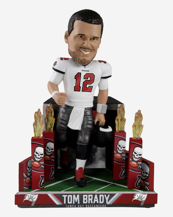 Tom Brady Tampa Bay Buccaneers Pregame Tunnel Entrance Bobblehead FOCO - FOCO.com
