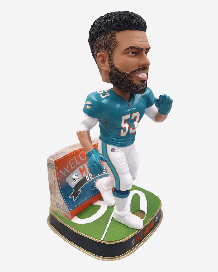 Kyle Van Noy Miami Dolphins Welcome Bobblehead FOCO - FOCO.com