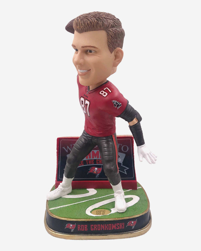 Rob Gronkowski Tampa Bay Buccaneers Welcome Bobblehead FOCO - FOCO.com