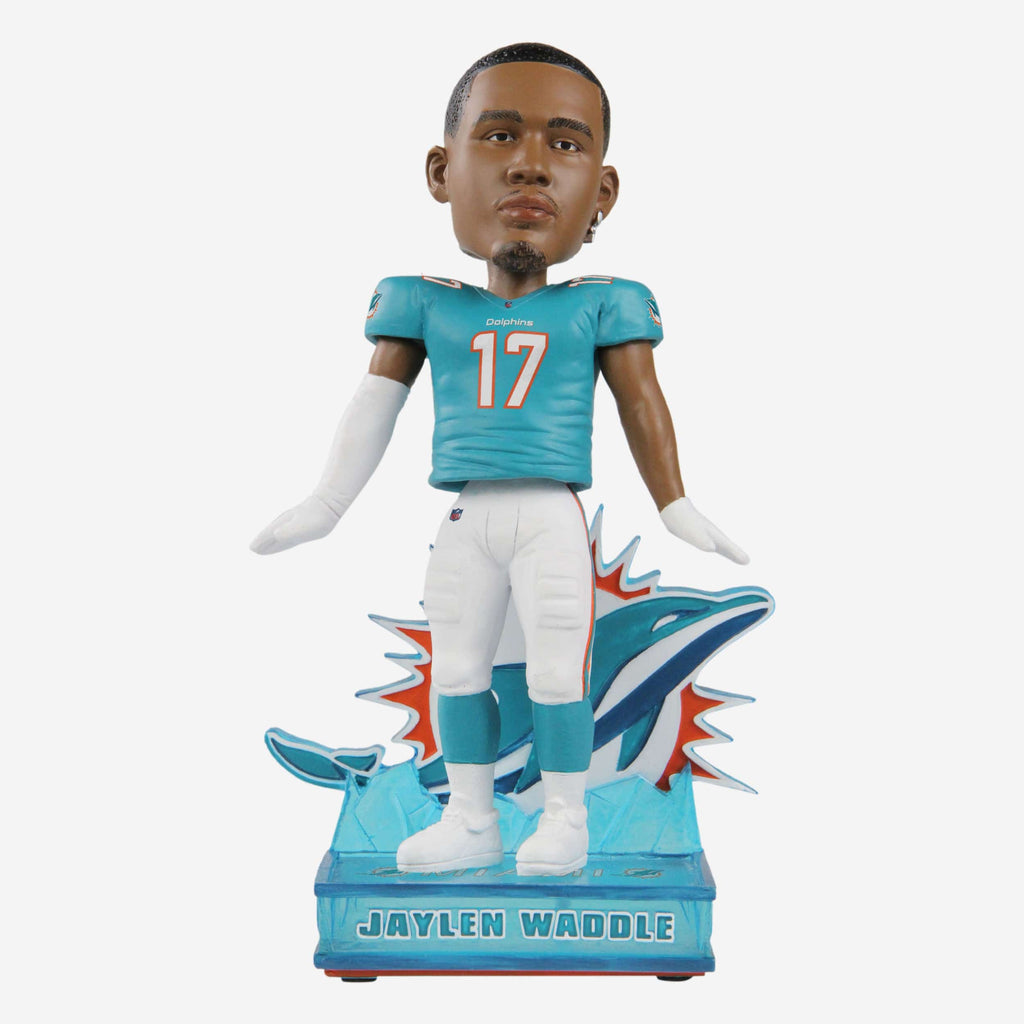 Jaylen Waddle Miami Dolphins Waddling Bobblehead FOCO - FOCO.com