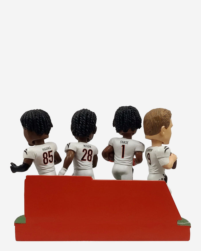 Cincinnati Bengals Why Not Us Mini Bobblehead Scene FOCO - FOCO.com