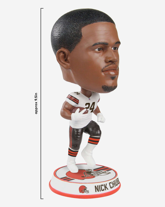 Nick Chubb Cleveland Browns Variant Bighead Bobblehead FOCO - FOCO.com