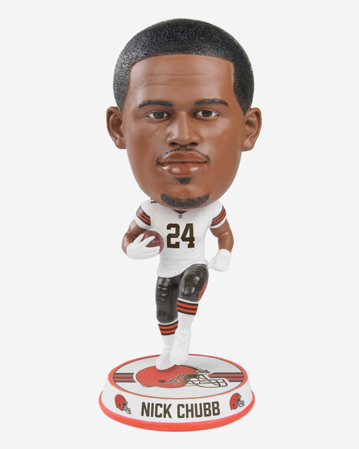 Nick Chubb Cleveland Browns Variant Bighead Bobblehead FOCO - FOCO.com