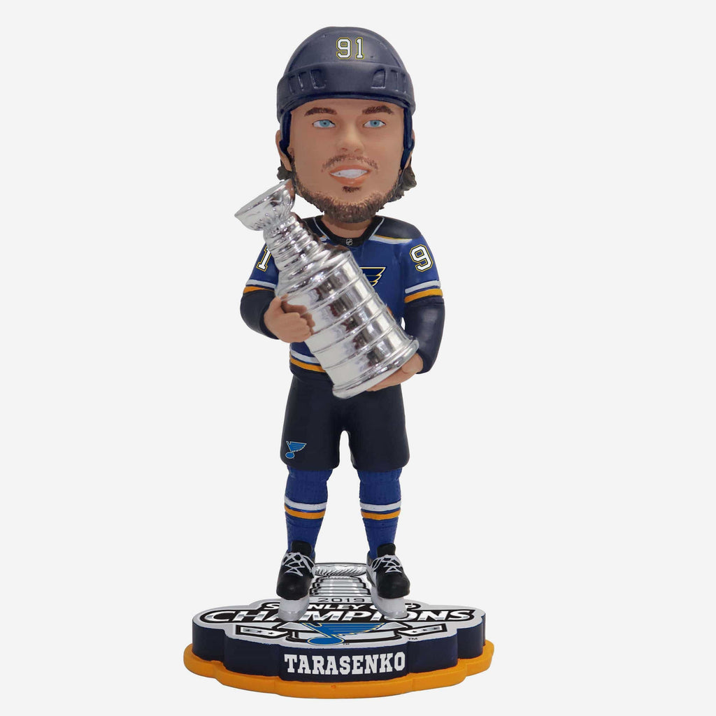 Vladimir Tarasenko St Louis Blues 2019 Stanley Cup Champions Bobblehead FOCO - FOCO.com