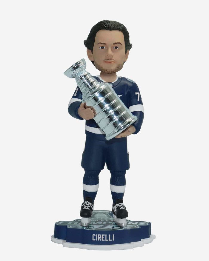 Anthony Cirelli Tampa Bay Lightning 2020 Stanley Cup Champions Bobblehead FOCO - FOCO.com