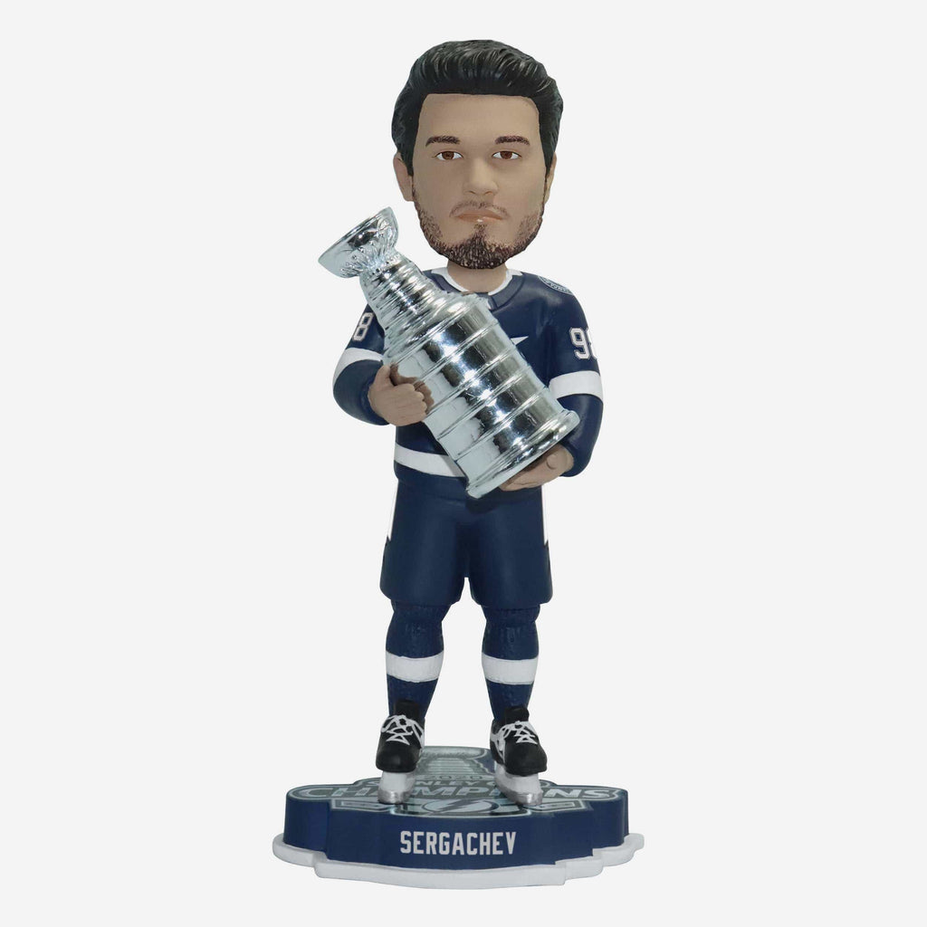 Mikhail Sergachev Tampa Bay Lightning 2020 Stanley Cup Champions Bobblehead FOCO - FOCO.com