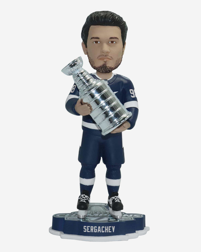 Mikhail Sergachev Tampa Bay Lightning 2020 Stanley Cup Champions Bobblehead FOCO - FOCO.com