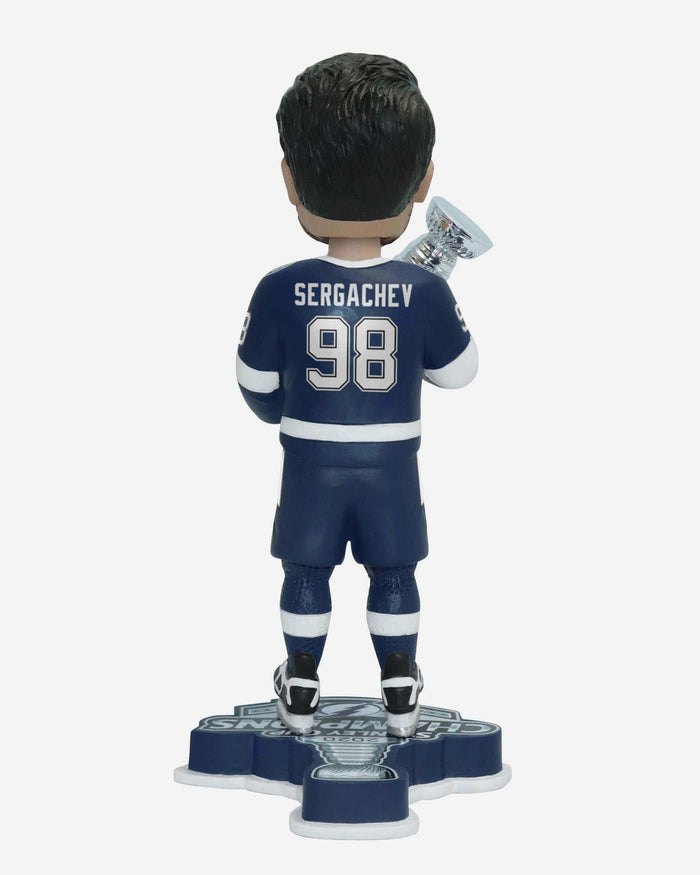 Mikhail Sergachev Tampa Bay Lightning 2020 Stanley Cup Champions Bobblehead FOCO - FOCO.com