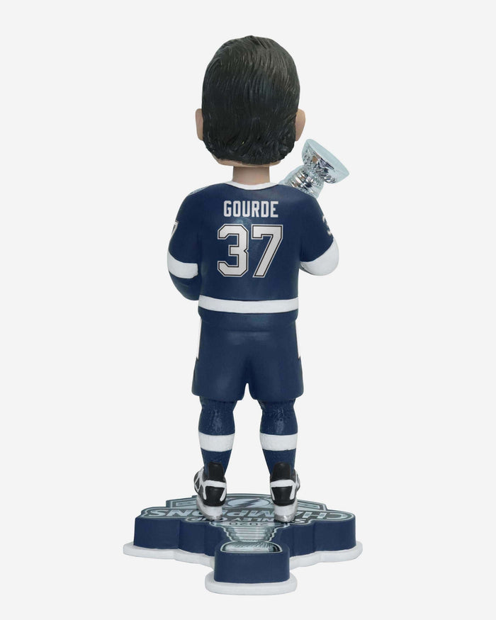 Yanni Gourde Tampa Bay Lightning 2020 Stanley Cup Champions Bobblehead FOCO - FOCO.com