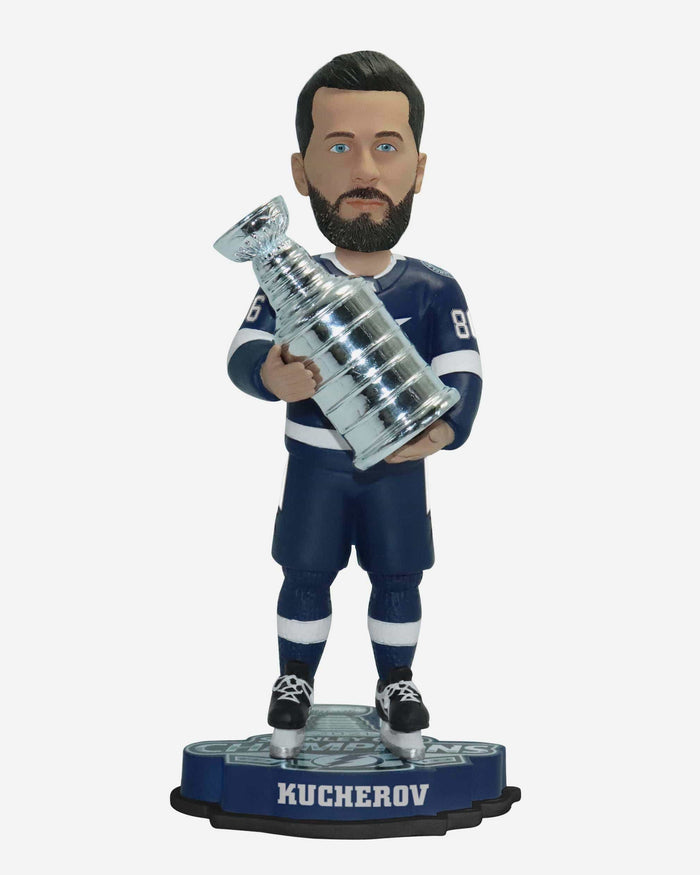 Nikita Kucherov Tampa Bay Lightning 2021 Stanley Cup Champions Bobblehead FOCO - FOCO.com