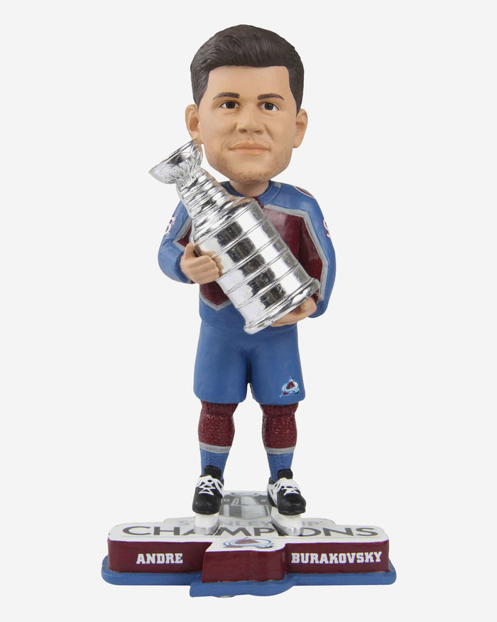 Andre Burakovsky Colorado Avalanche 2022 Stanley Cup Champions Bobblehead FOCO - FOCO.com