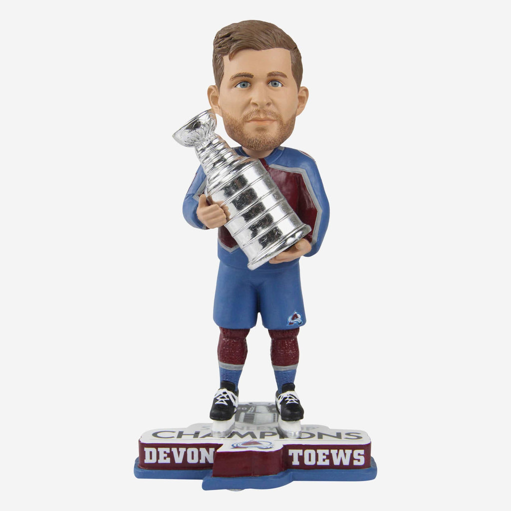 Devon Toews Colorado Avalanche 2022 Stanley Cup Champions Bobblehead FOCO - FOCO.com