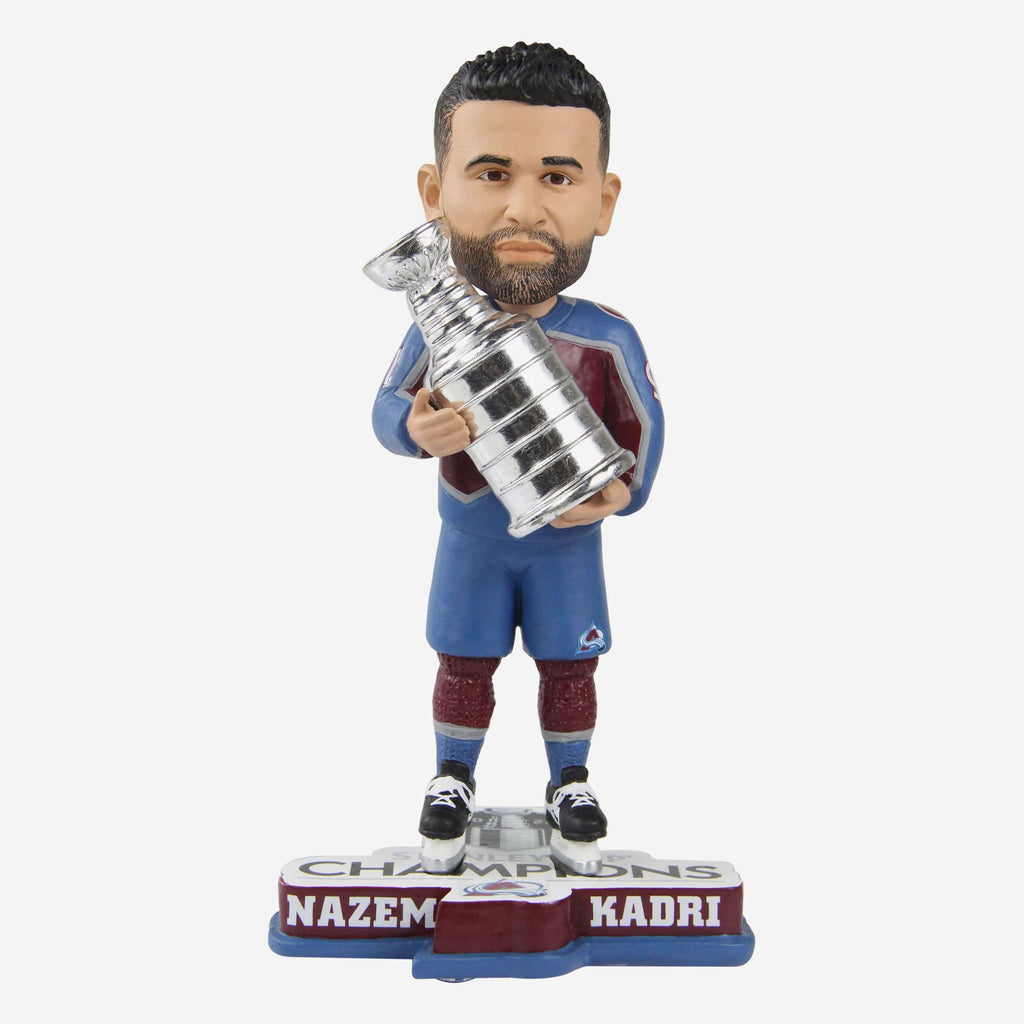 Nazem Kadri Colorado Avalanche 2022 Stanley Cup Champions Bobblehead FOCO - FOCO.com