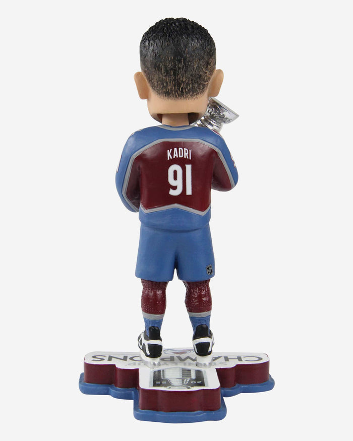 Nazem Kadri Colorado Avalanche 2022 Stanley Cup Champions Bobblehead FOCO - FOCO.com